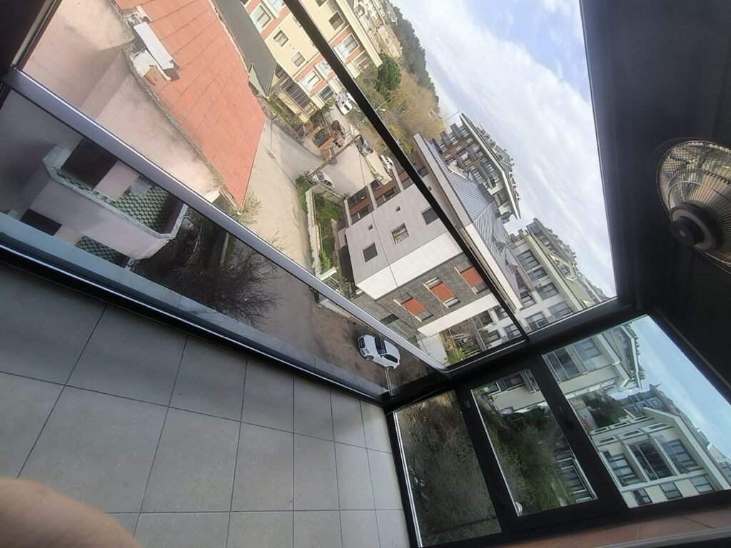 İstanbul cam filmi Şile balkon